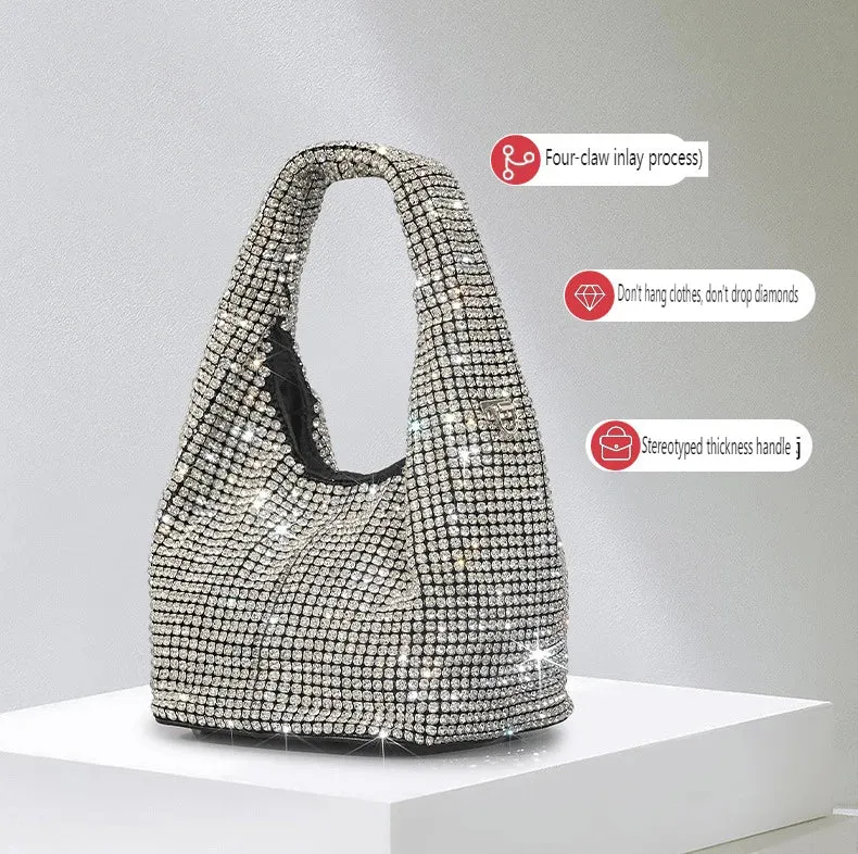 Diamond Single Handle Handbag