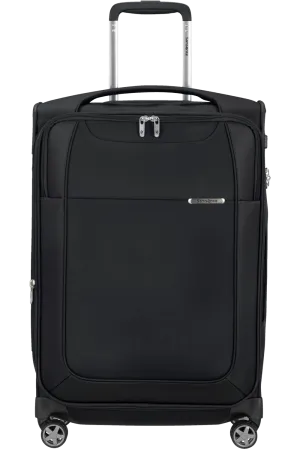 D'LITE 63cm Spinner Expandable (4 wheels) - Black