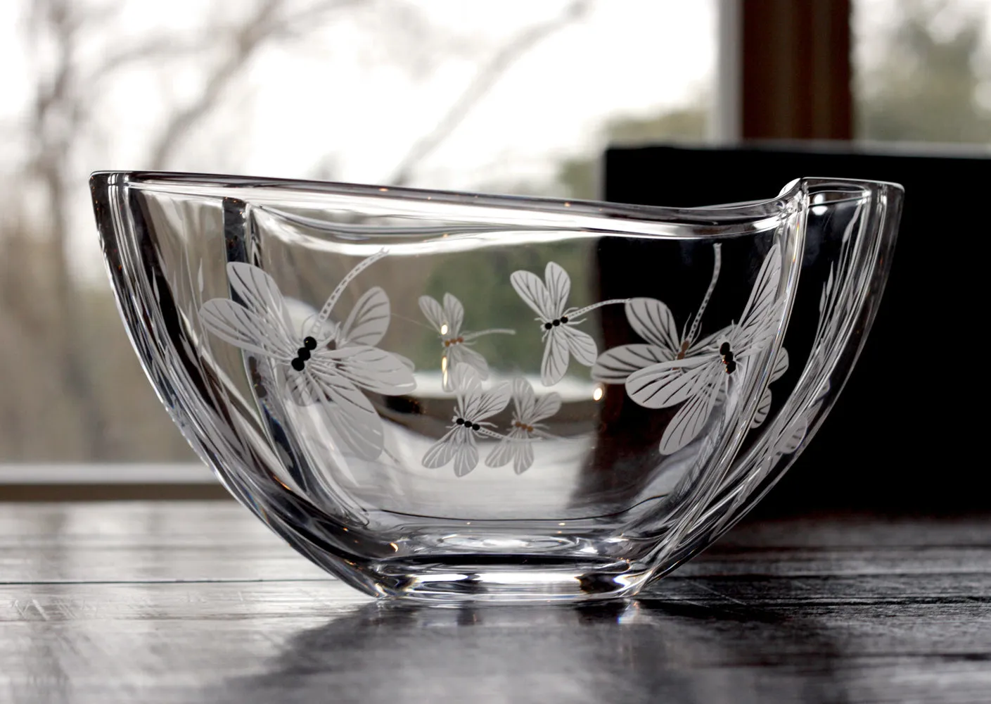 Dragonflies Wave Bowl