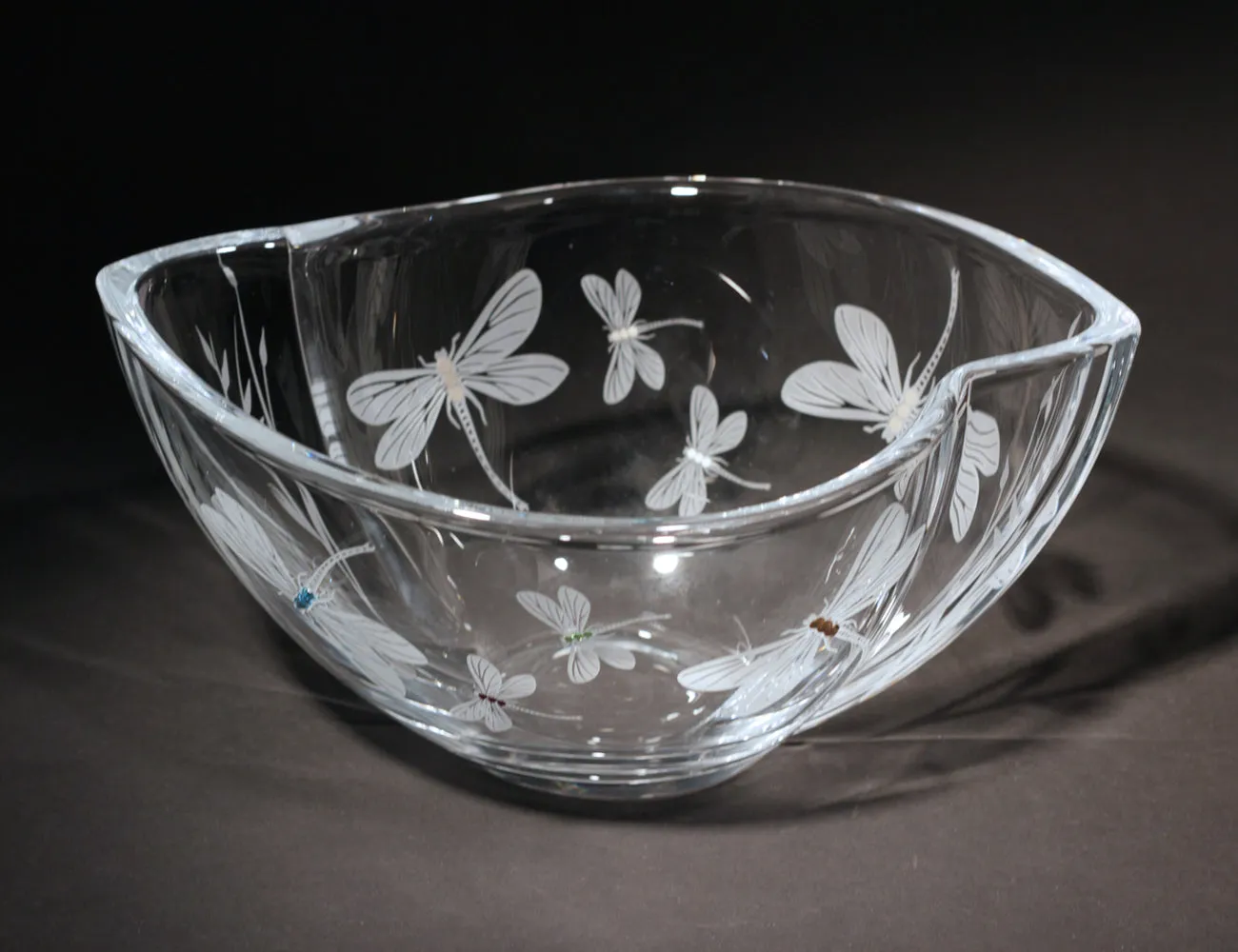 Dragonflies Wave Bowl