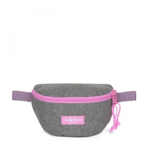 Eastpak Springer Kontrast Stripe Grey Small Waistbag - EK0000749J51