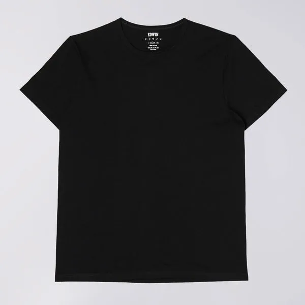 Edwin Double Pack T-Shirt - Black