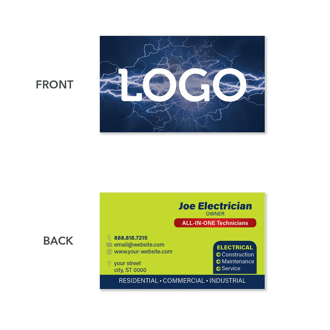 Electricians Business Card