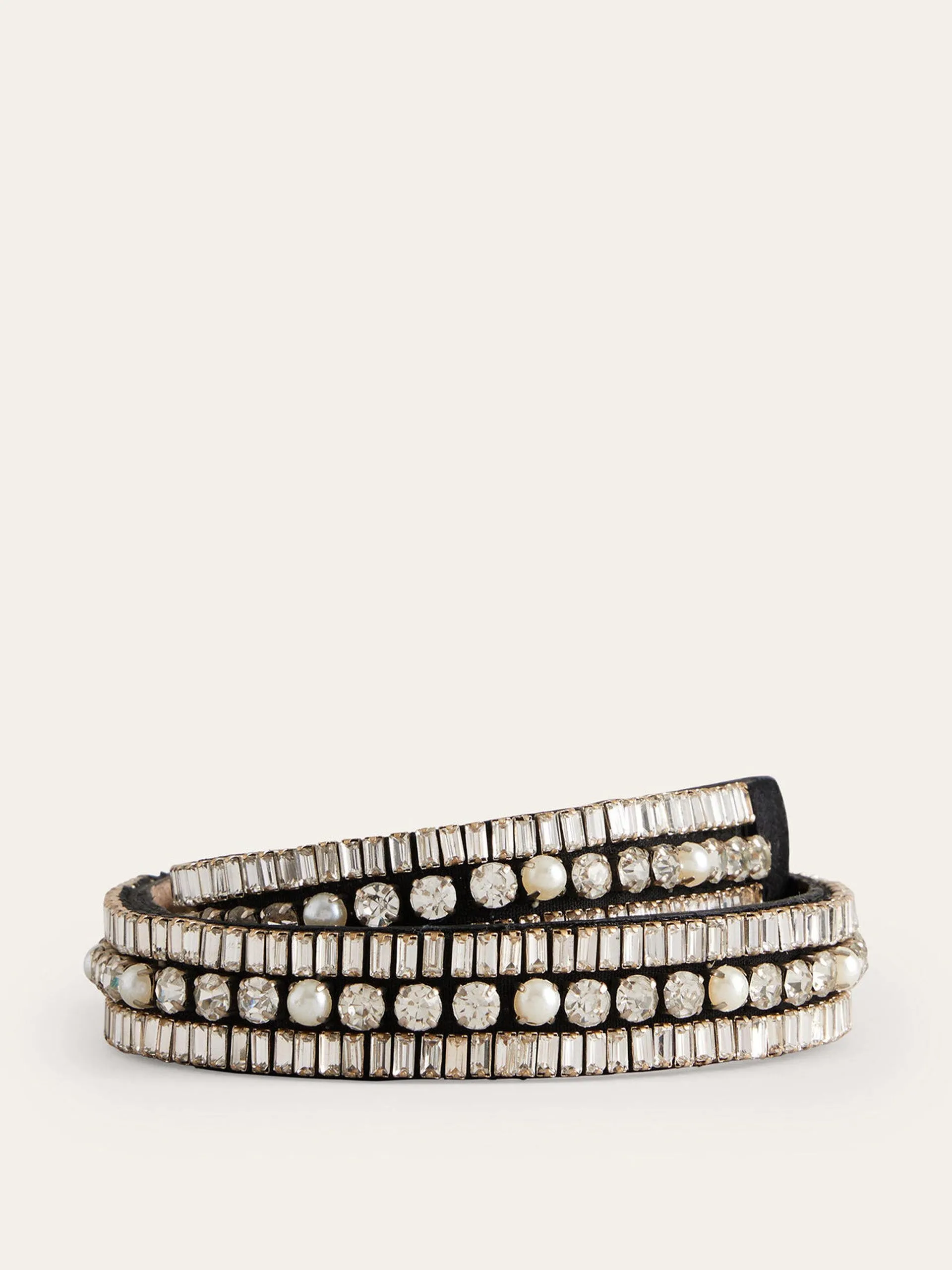 Embellished waist belt
