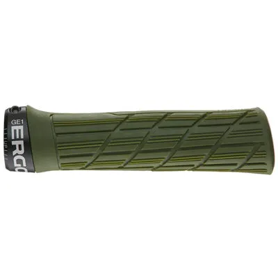 Ergon Grips, Ge1 Evo Deep Moss W/Replcble Endplug Ge1 Evo  Gripstape