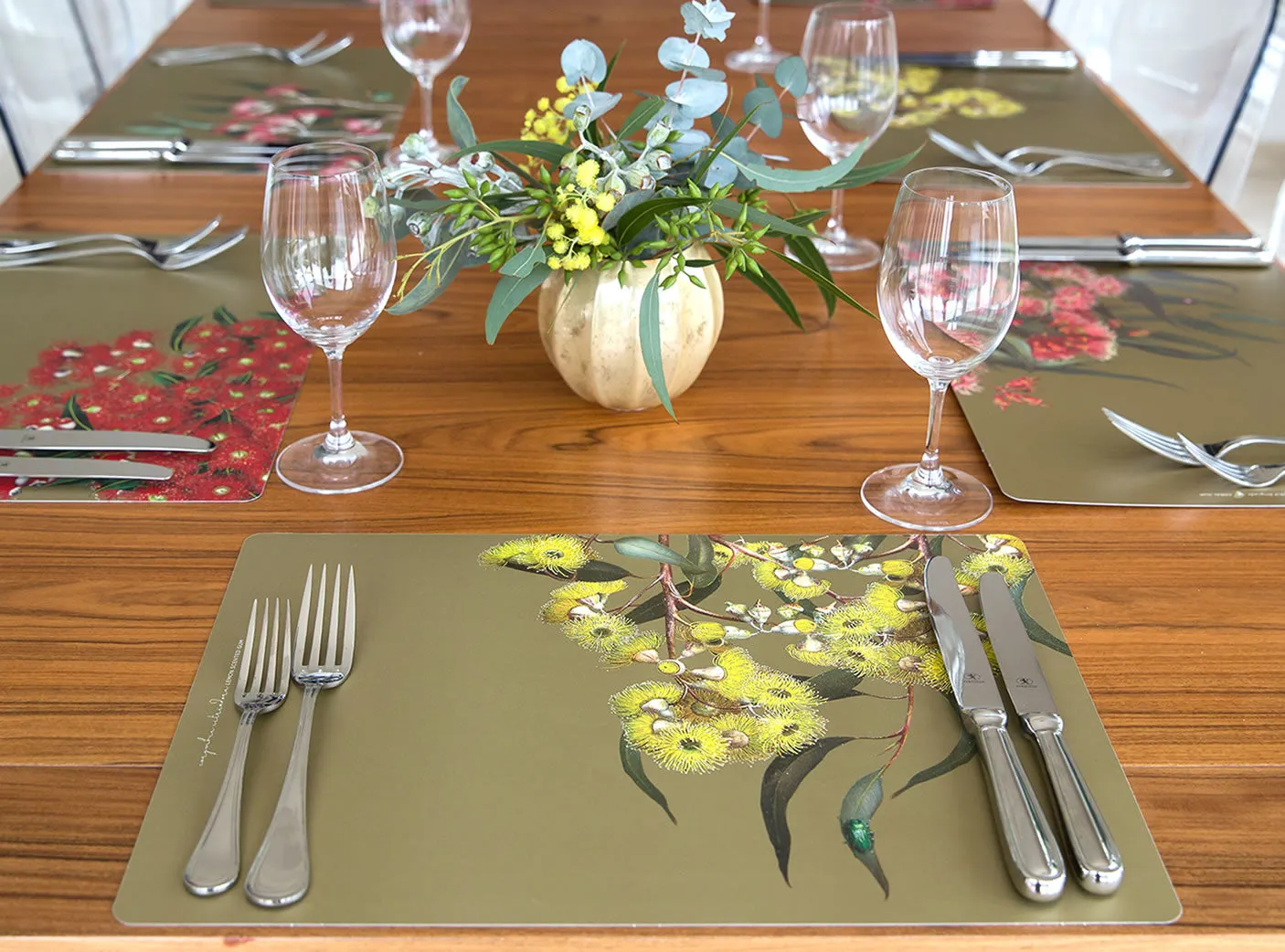 Eucalypt Dining Placemats (set of 4)