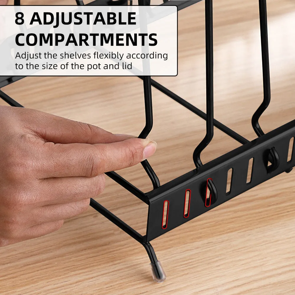 Expandable Pot &  Pan Rack