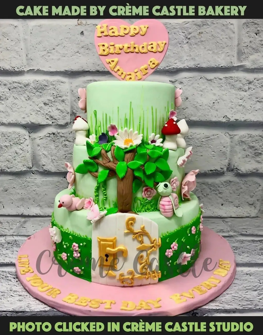 Fairyland Theme Cake