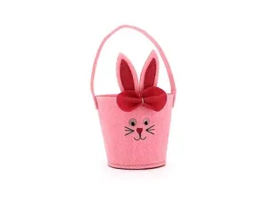 Felt Bunny Easter Egg Basket
