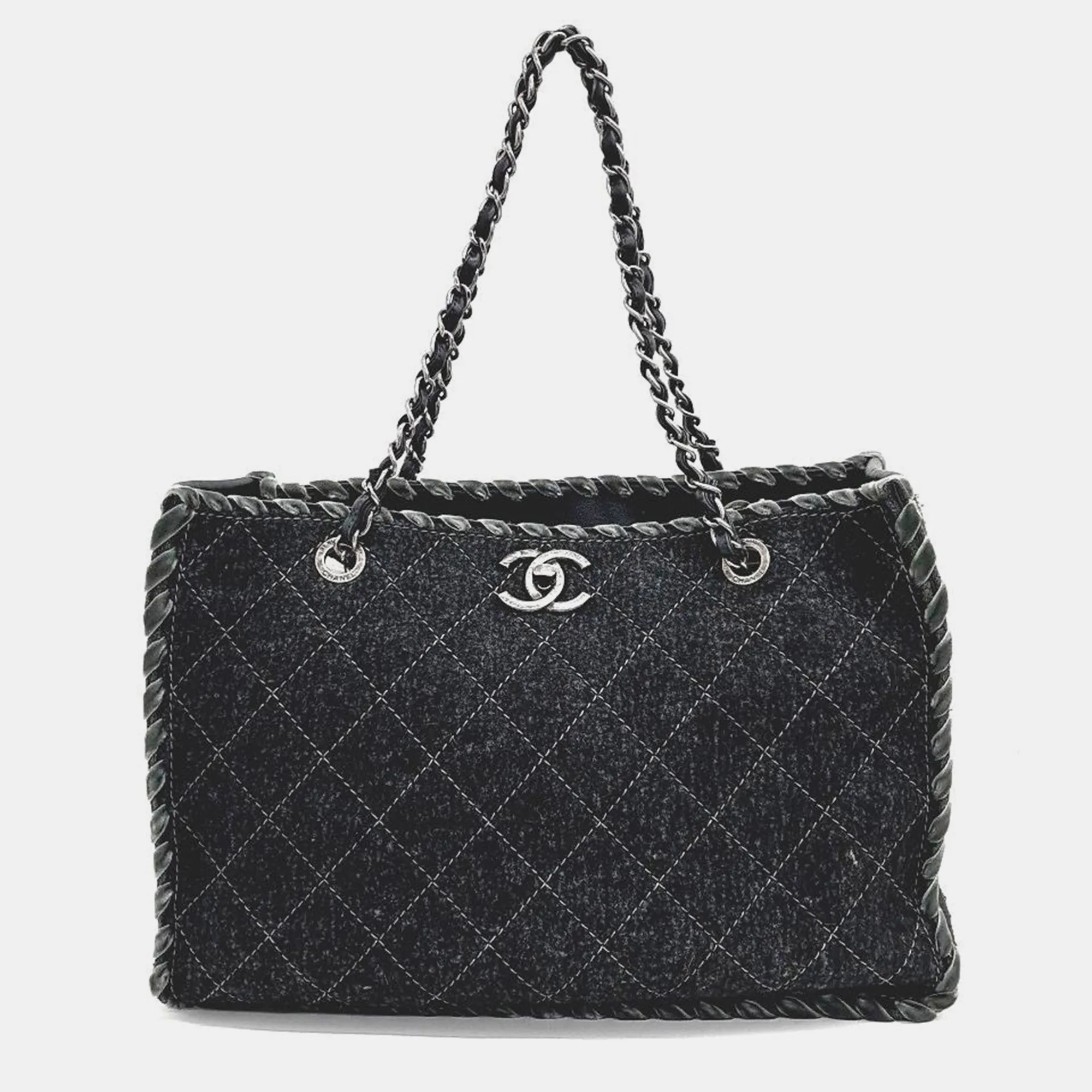 Felt Chain Shoulder Bag