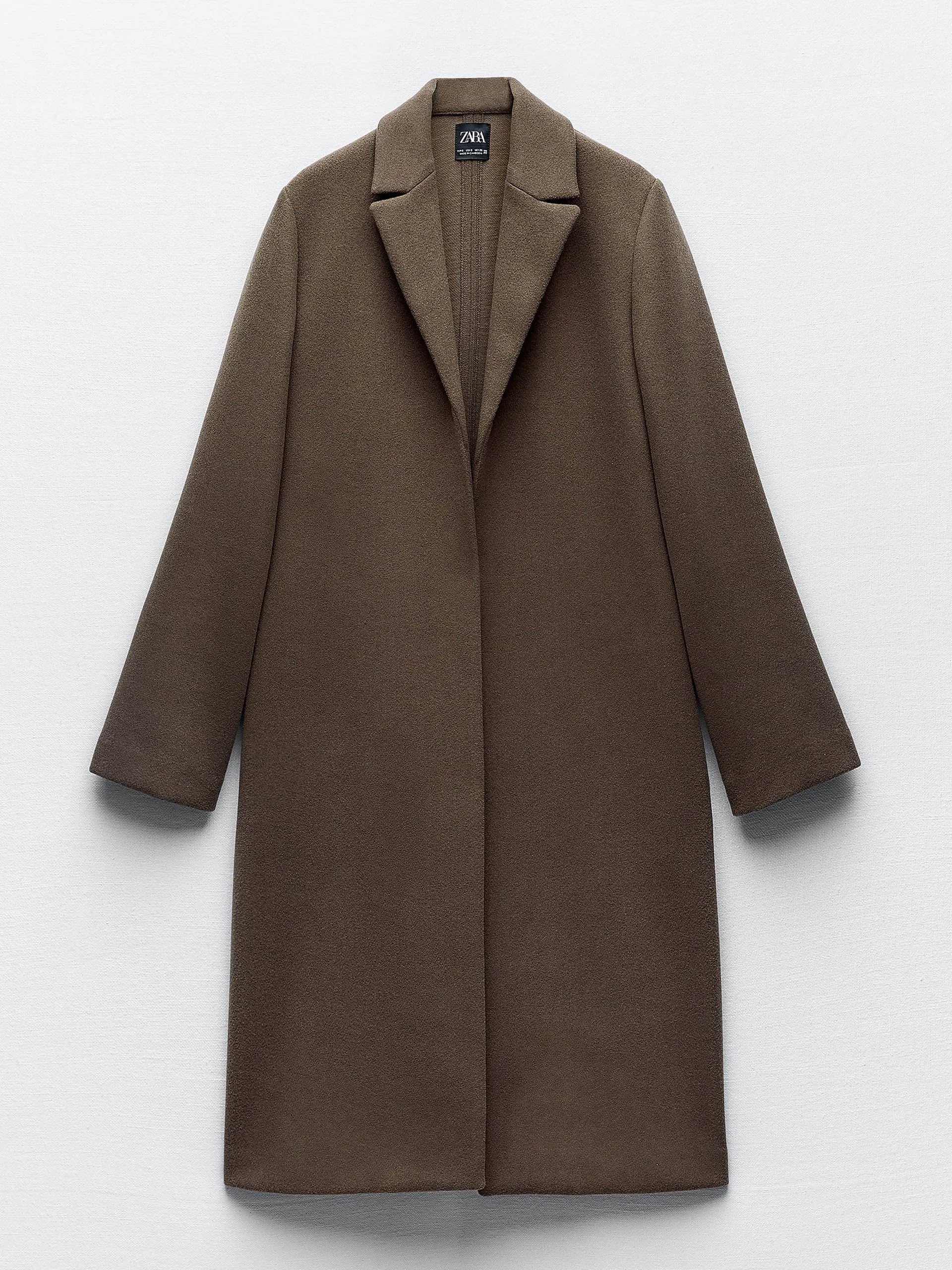 Felt texture coat