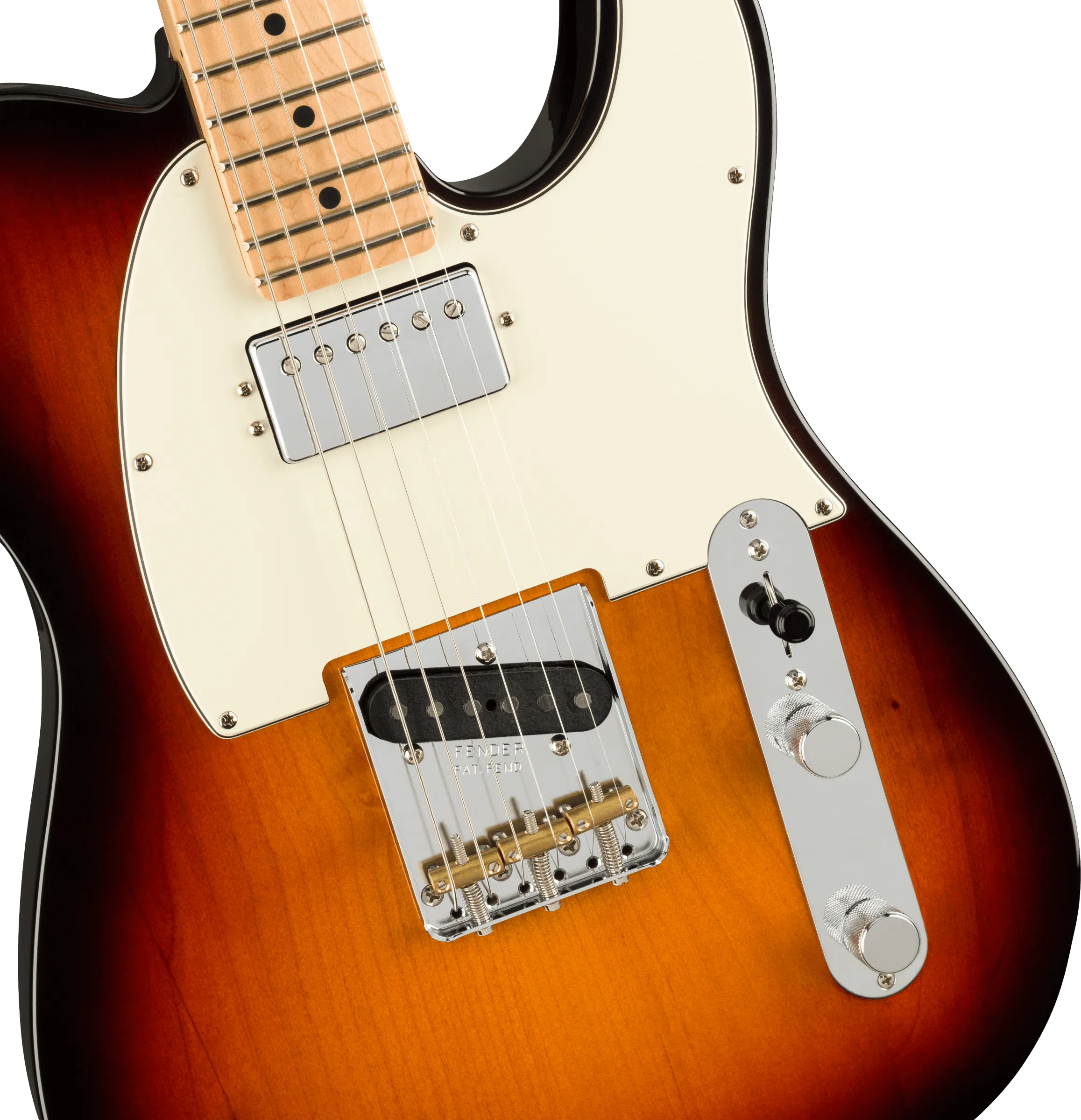 Fender American Performer Telecaster w/Humbucker Maple Fingerboard - 3-Color Sunburst - Clearance