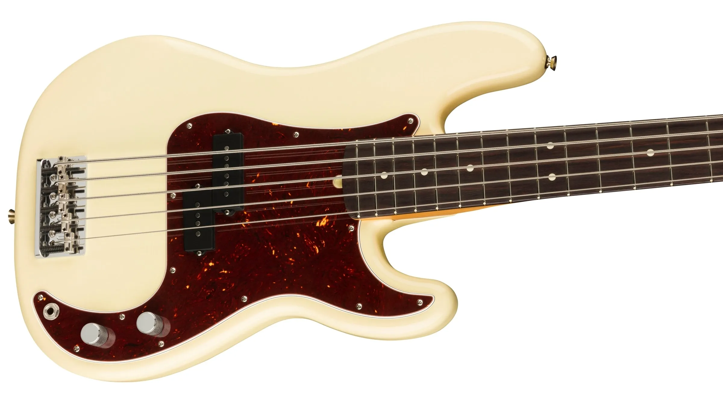 Fender American Professional II Precision Bass V Rosewood Fingerboard Olympic White