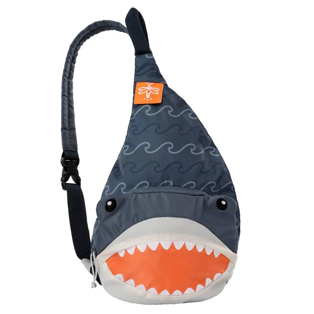 Finn the Shark Kids' Sling Backpack