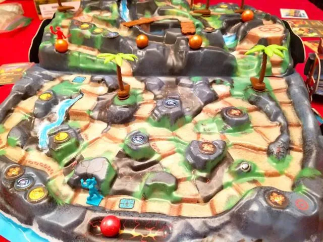 *FIREBALL ISLAND: CURSE OF VUL-KAR (Restoration Games, Asmodee, Mandu-Korea, Broadway Toys-China, Taiwan, Singapore)