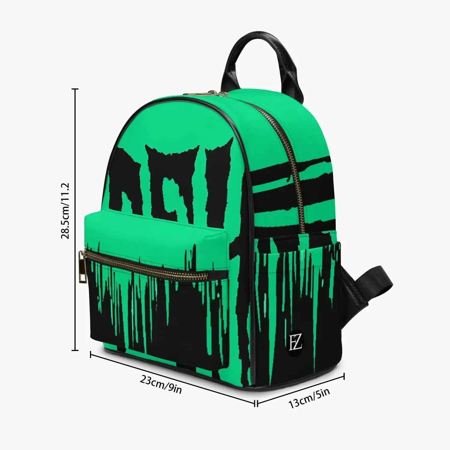 FZ Halloween Printed PU Backpack