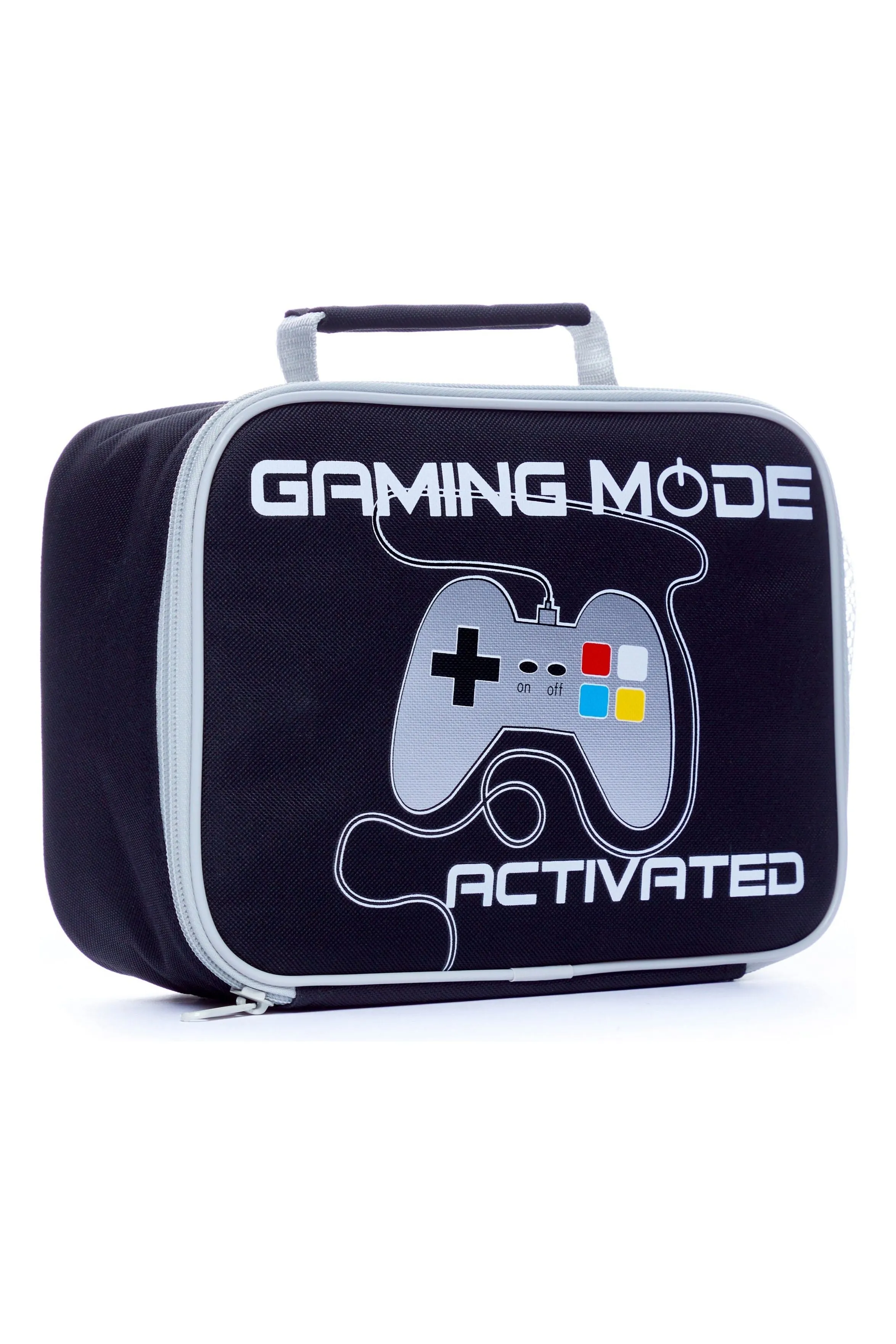 Gaming Mode School Bag And Lunch bag 2 Piece, Kids Boys Gamer Backpack
