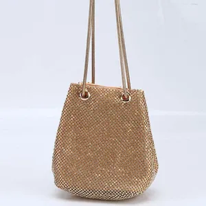 Glitter Shoulder Bag Purses Handbags Crystals Evening Bag for Women Girls