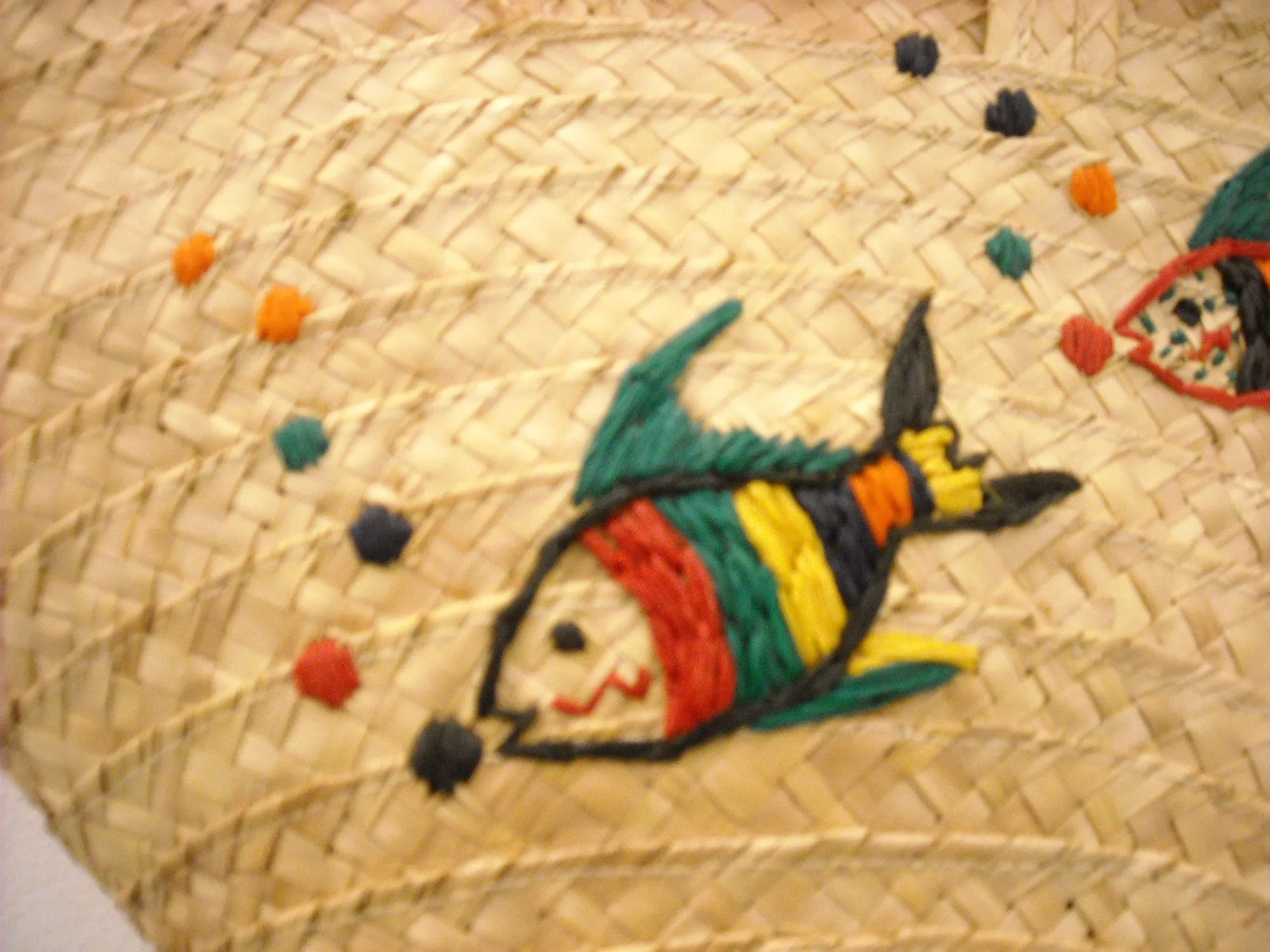 Gone fishing! Vintage bag