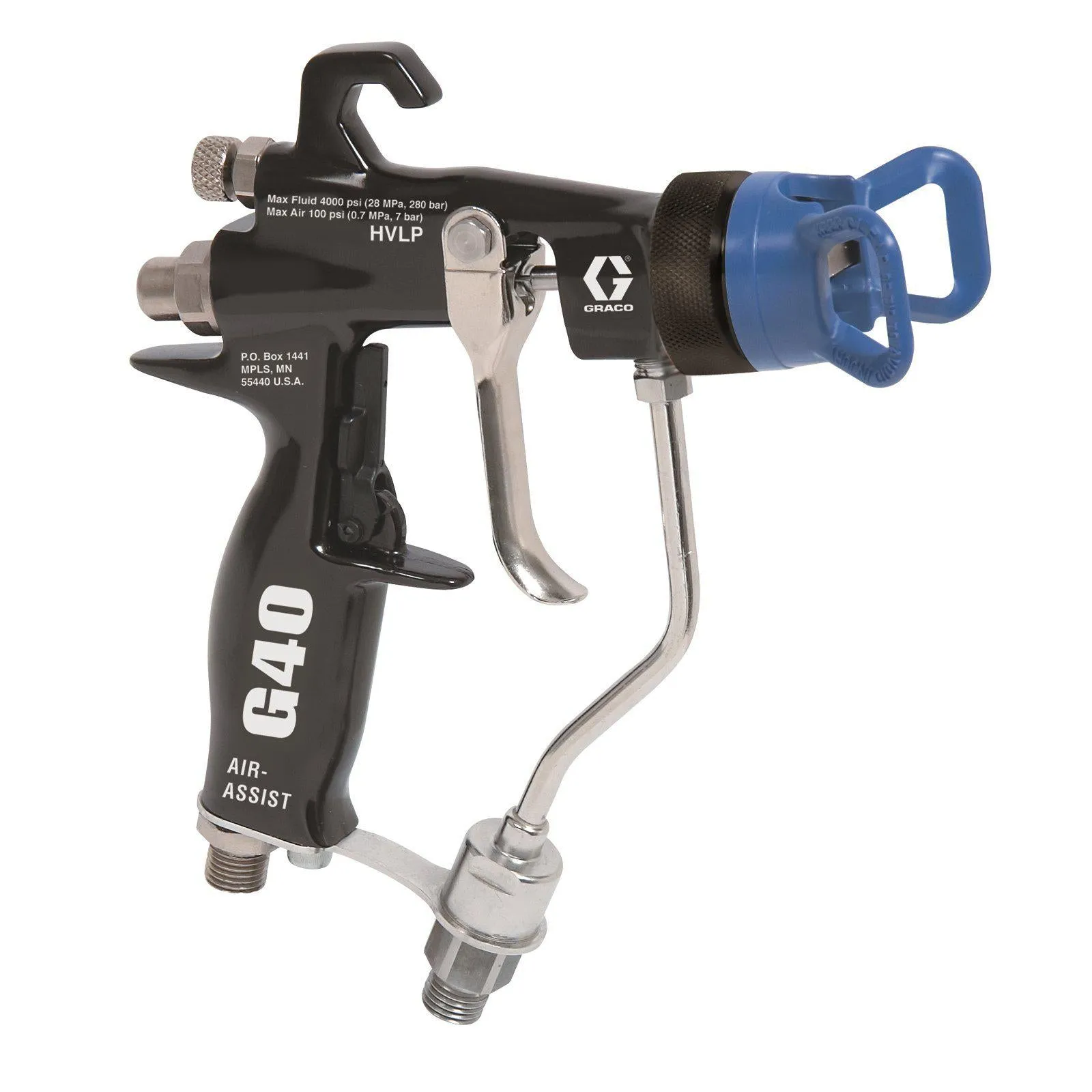 Graco G30C29 30:1 Merkur 3000 PSI @ 0.40 GPM Air-Assisted Airless Sprayer - Cart Mount