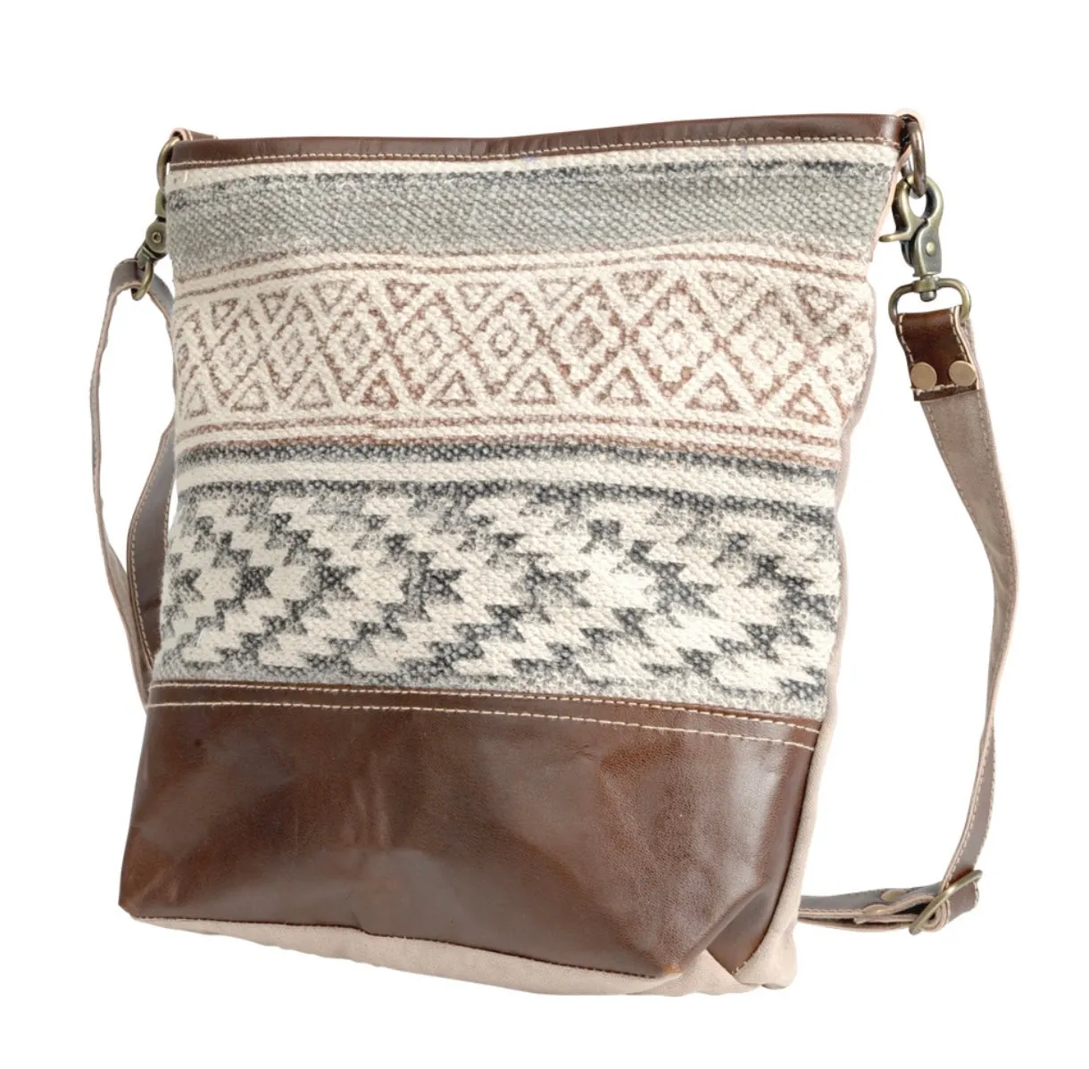 Halston Vintage Tapestry Bag