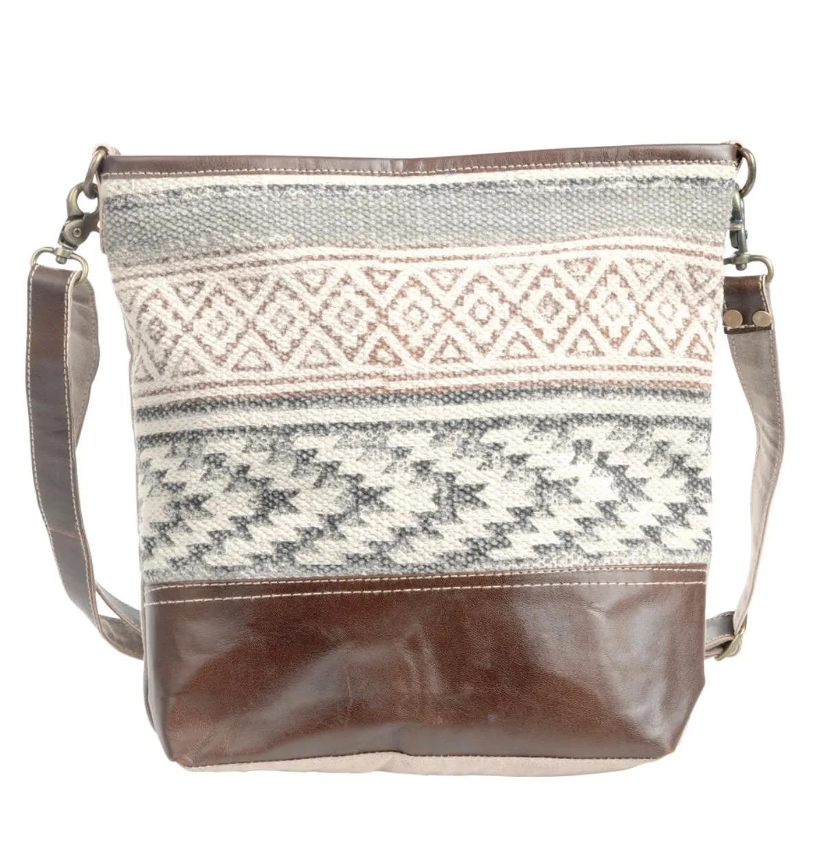 Halston Vintage Tapestry Bag