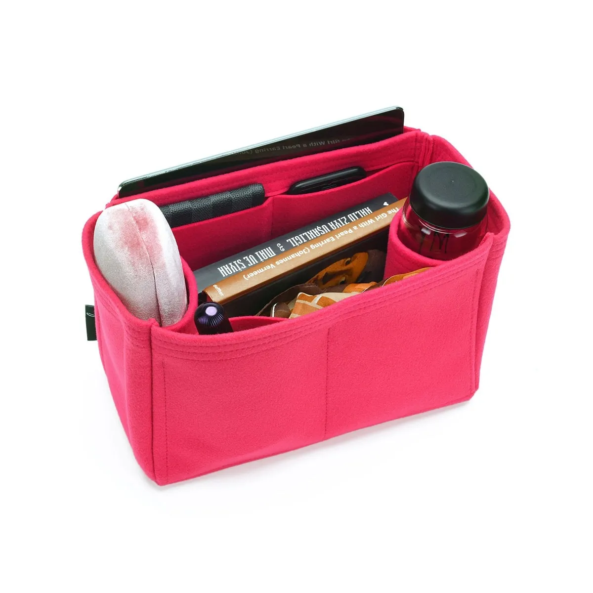 Hermes Garden Party Bag Models Organizer Insert, Bag Organizer with Double Bottle Holders