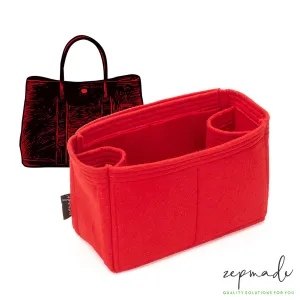 Hermes Garden Party Bag Models Organizer Insert, Bag Organizer with Double Bottle Holders