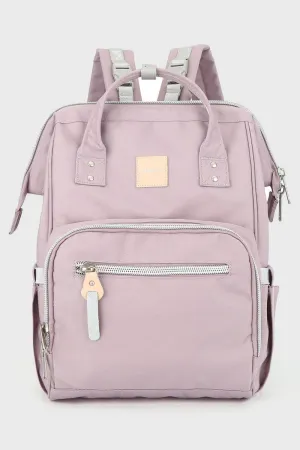 Himawari Waterproof Canvas Backpack Diaper Bag with Side Pockets