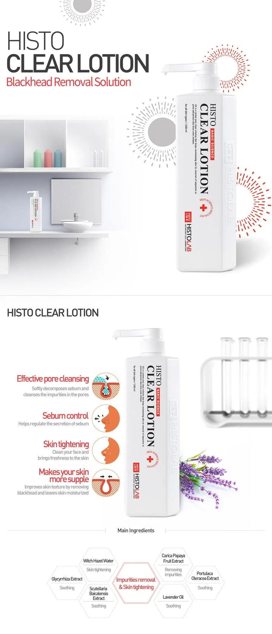 HISTO Clear Lotion