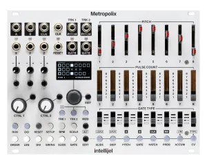 Intellijel Metropolix Multitrack, Performance-Oriented Pitch, Gate and Mod Sequencer