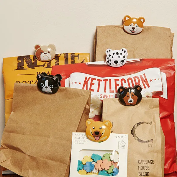 Kikkerland Doggie Bag Clips