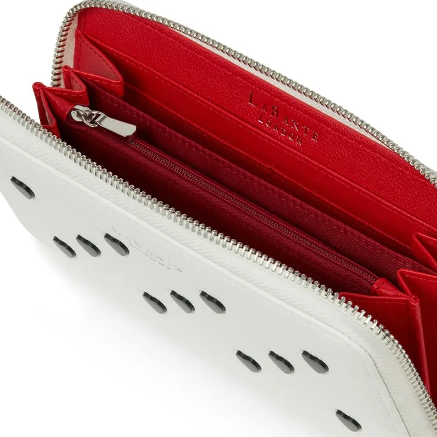 LaBante Robin Vegan Wallet, White