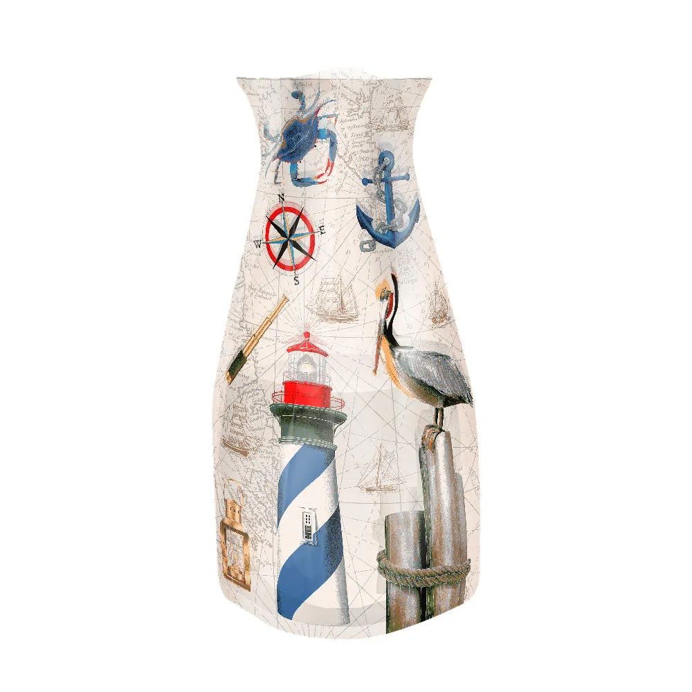 Land Ho Expandable Vase