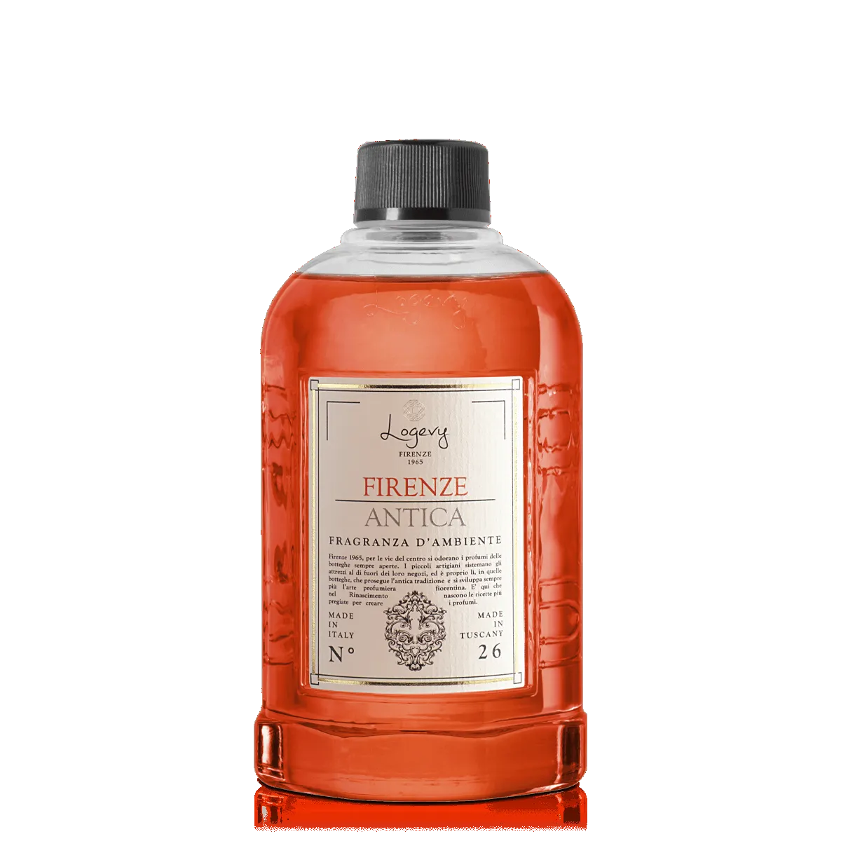 LOGEVY Room Diffuser Refill Bottle FIRENZE ANTICA - Ancient Florence (500ml)