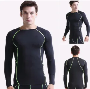 Long Sleeve High Elastic Quick Dry Running Set