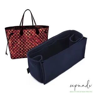 Louis Vuitton Neverfull Organizer Insert, Bag Organizer with Laptop Compartment and Double Bottle Holders
