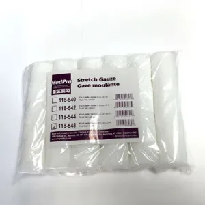 MedPro Soft Stretch Gauze, 6 inches x 5 yards, 6 rolls
