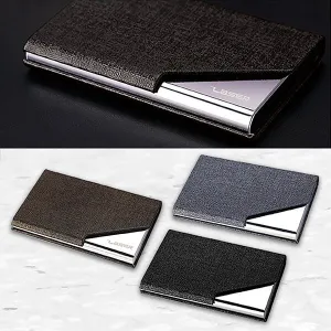 Metal Name Card Holder (H)