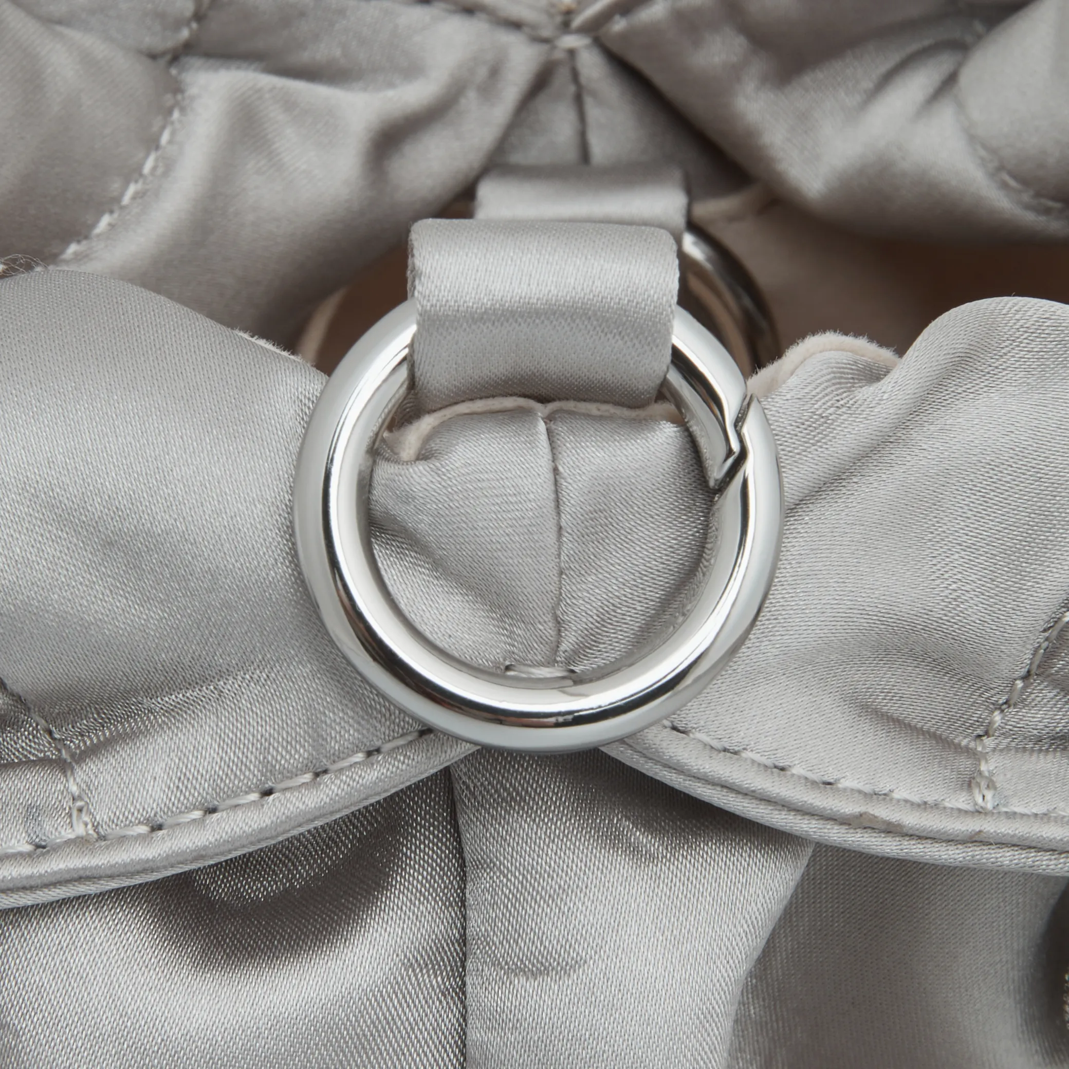 Mini Silver Diamond Handbag