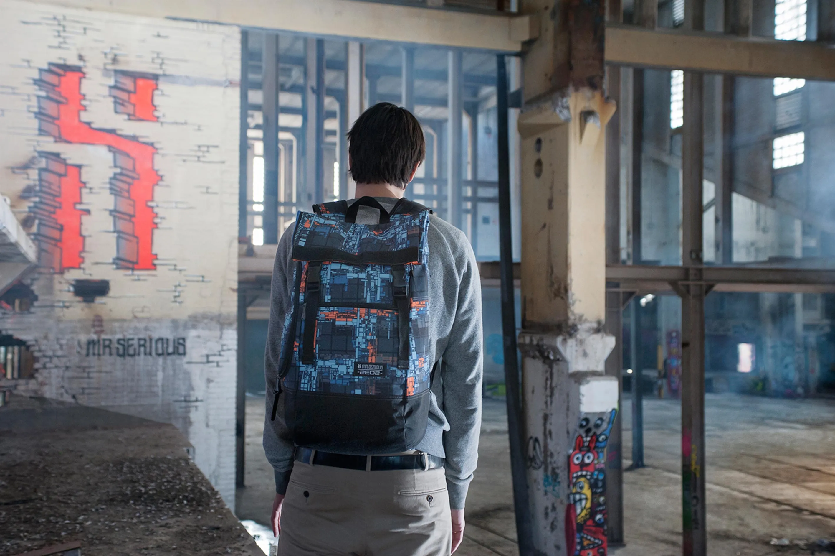 Mr. Serious vs. Zedz Wanderer backpack