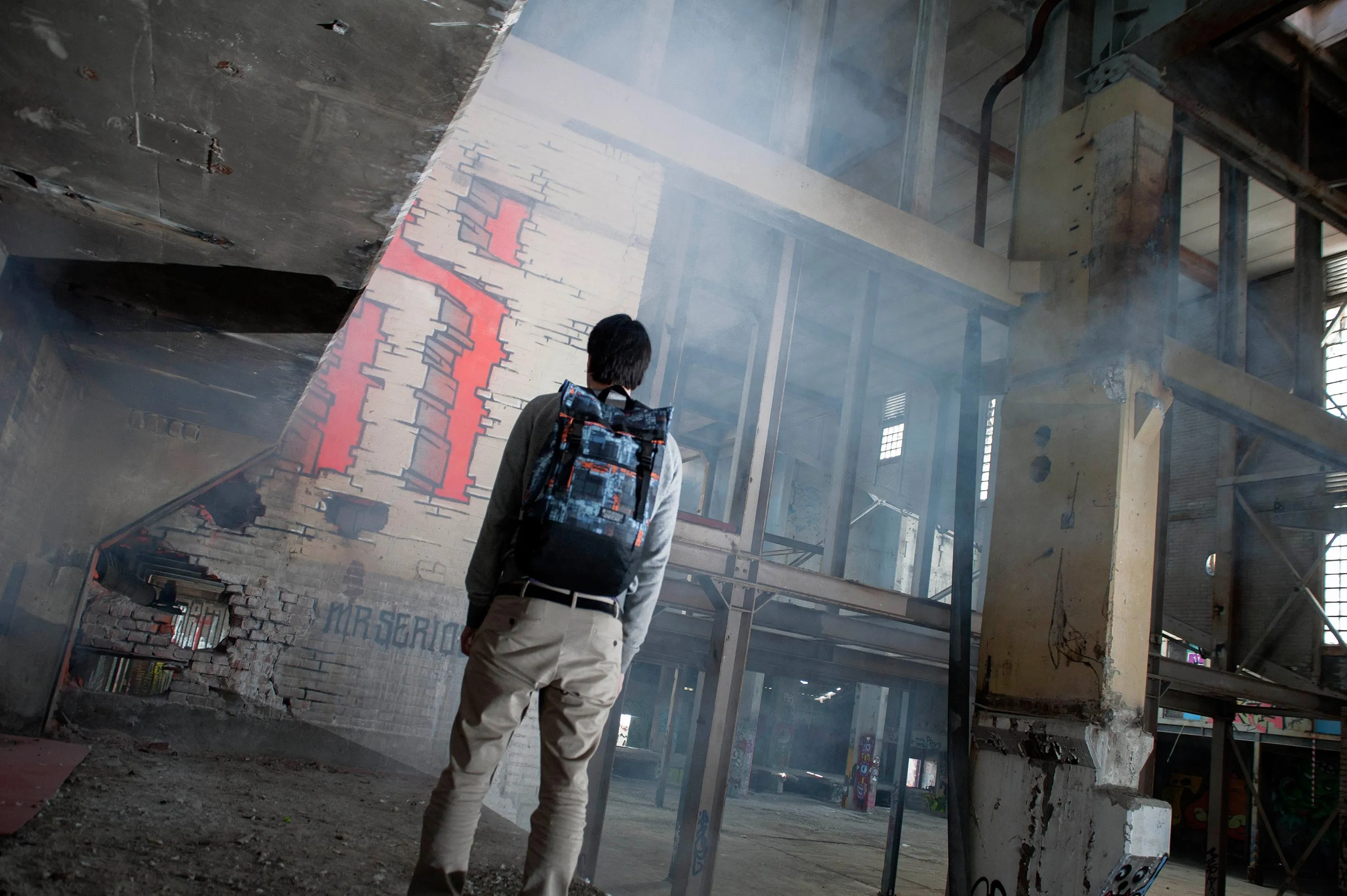 Mr. Serious vs. Zedz Wanderer backpack