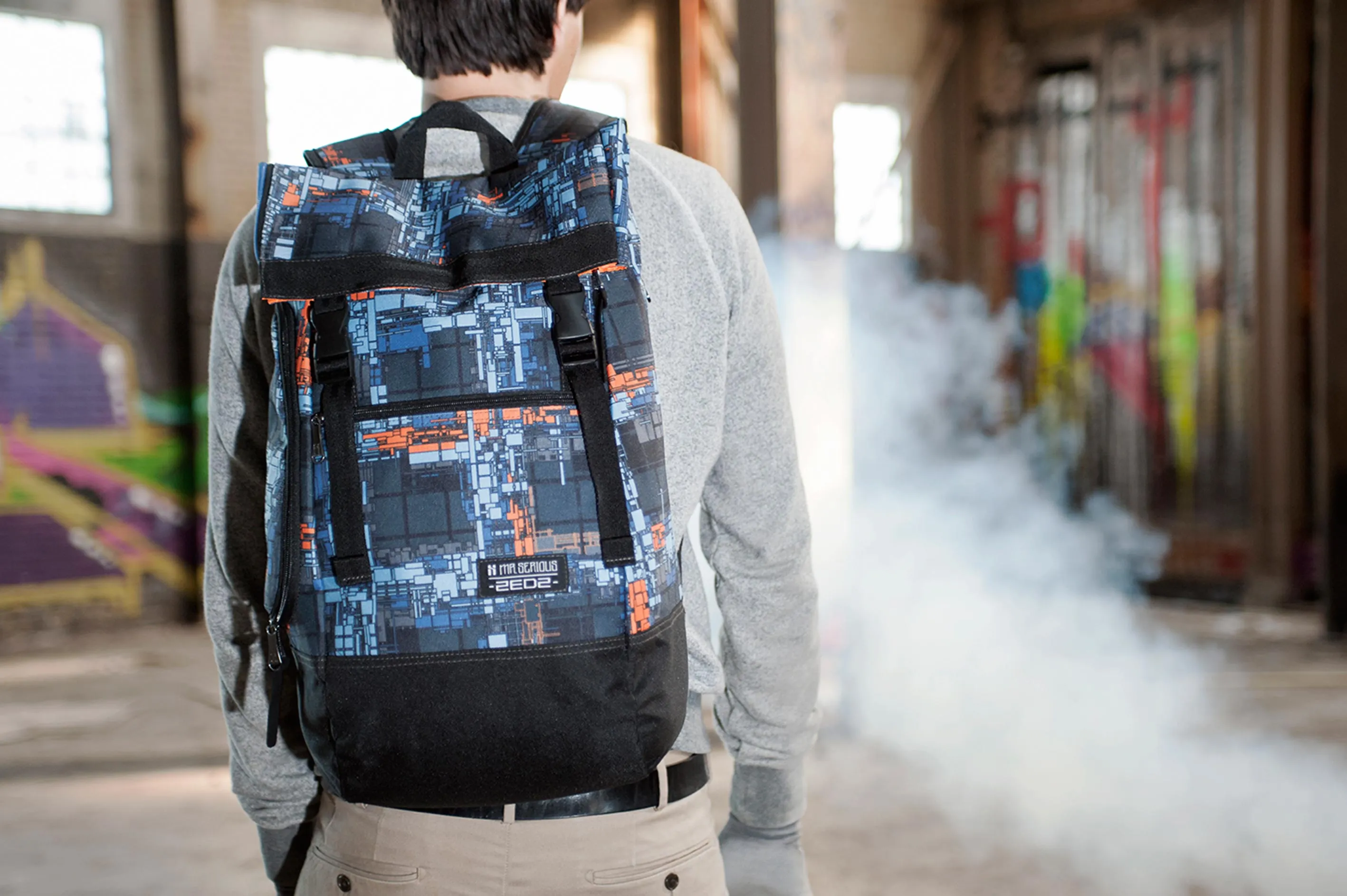 Mr. Serious vs. Zedz Wanderer backpack