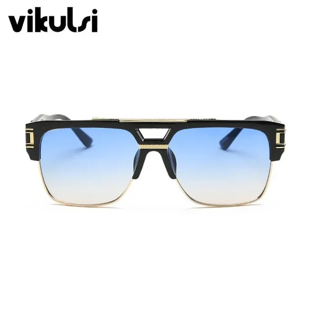 Oversized Gradient Sunglasses Celebrity Hip Hop