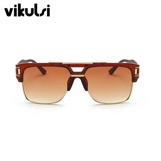 Oversized Gradient Sunglasses Celebrity Hip Hop