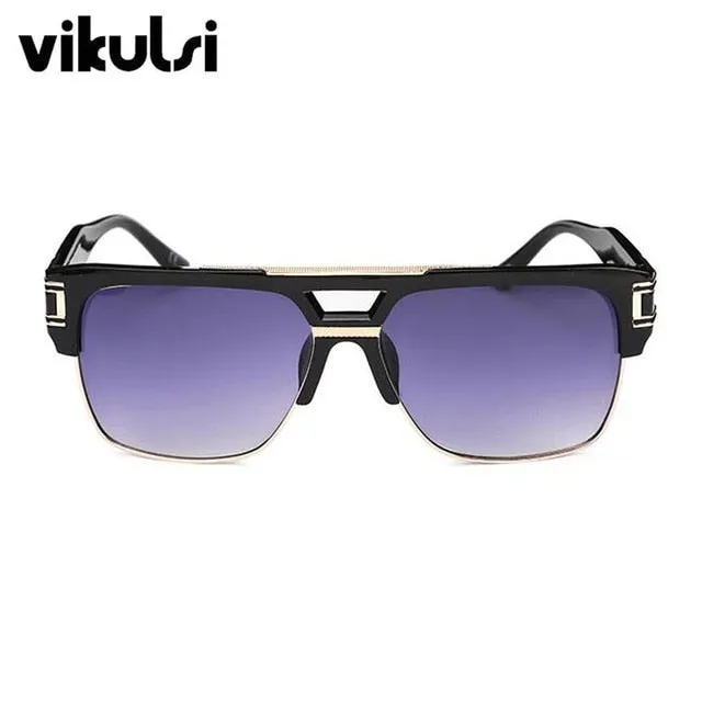 Oversized Gradient Sunglasses Celebrity Hip Hop