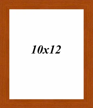 Painting Mantra Synthetic Wall Photo Frame (10 inches X 12 inches, Matted to 8 inches x 10 inches, Brown)
