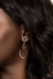 Paparazzi Accessories  - Natural-Born RINGLEADER #N197 Peg- Silver Necklace