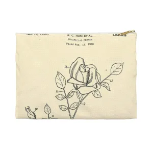 Patent Case File No. 1,831,559, Artificial Flower, Inventor(s)- Robert C. Ham and Marion T. Ham. - DPLA - 08745302078898b8870d70b04cb216a9 (page 5) Large Organizer Pouch with Black Zipper