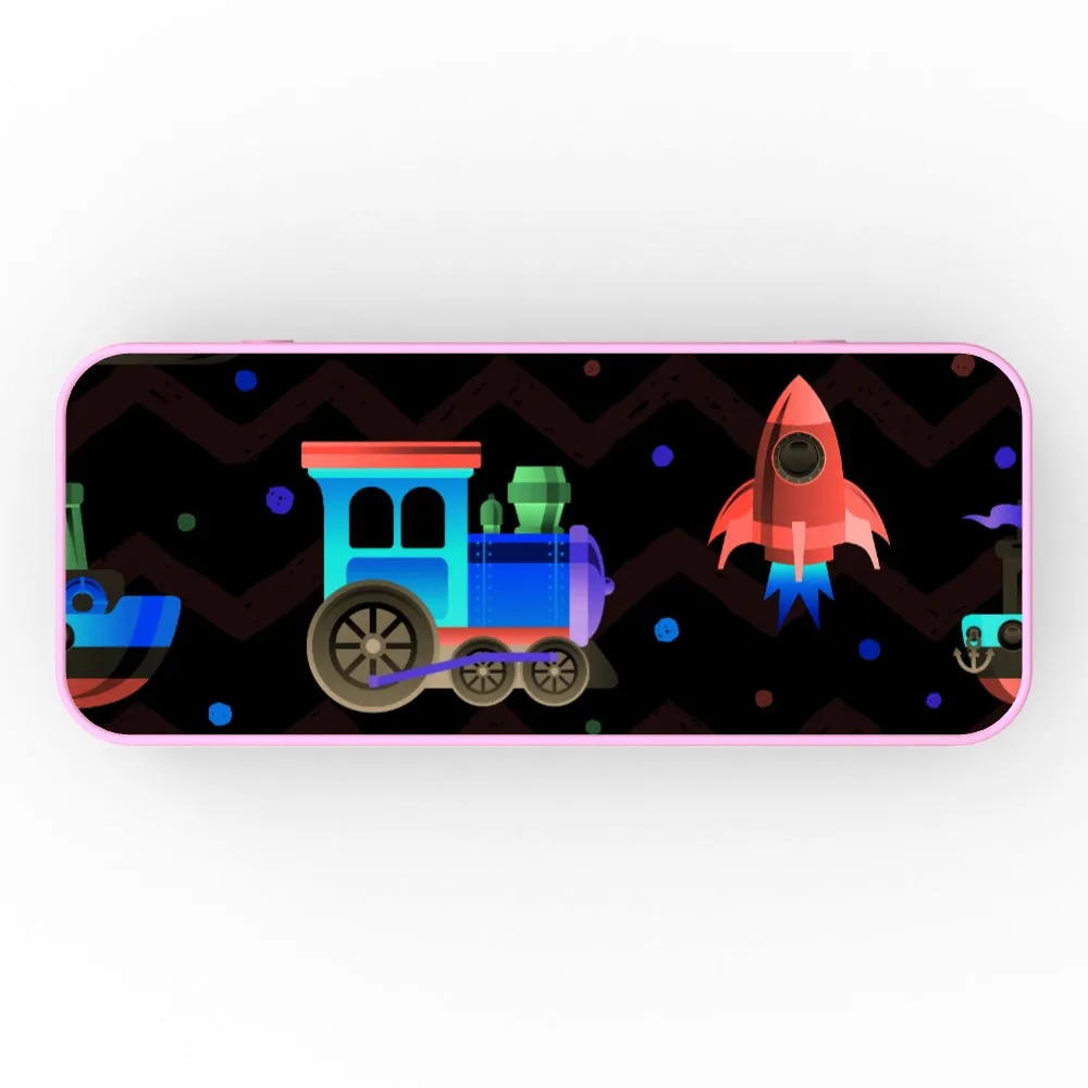 Pencil Tins - Rocket and Train